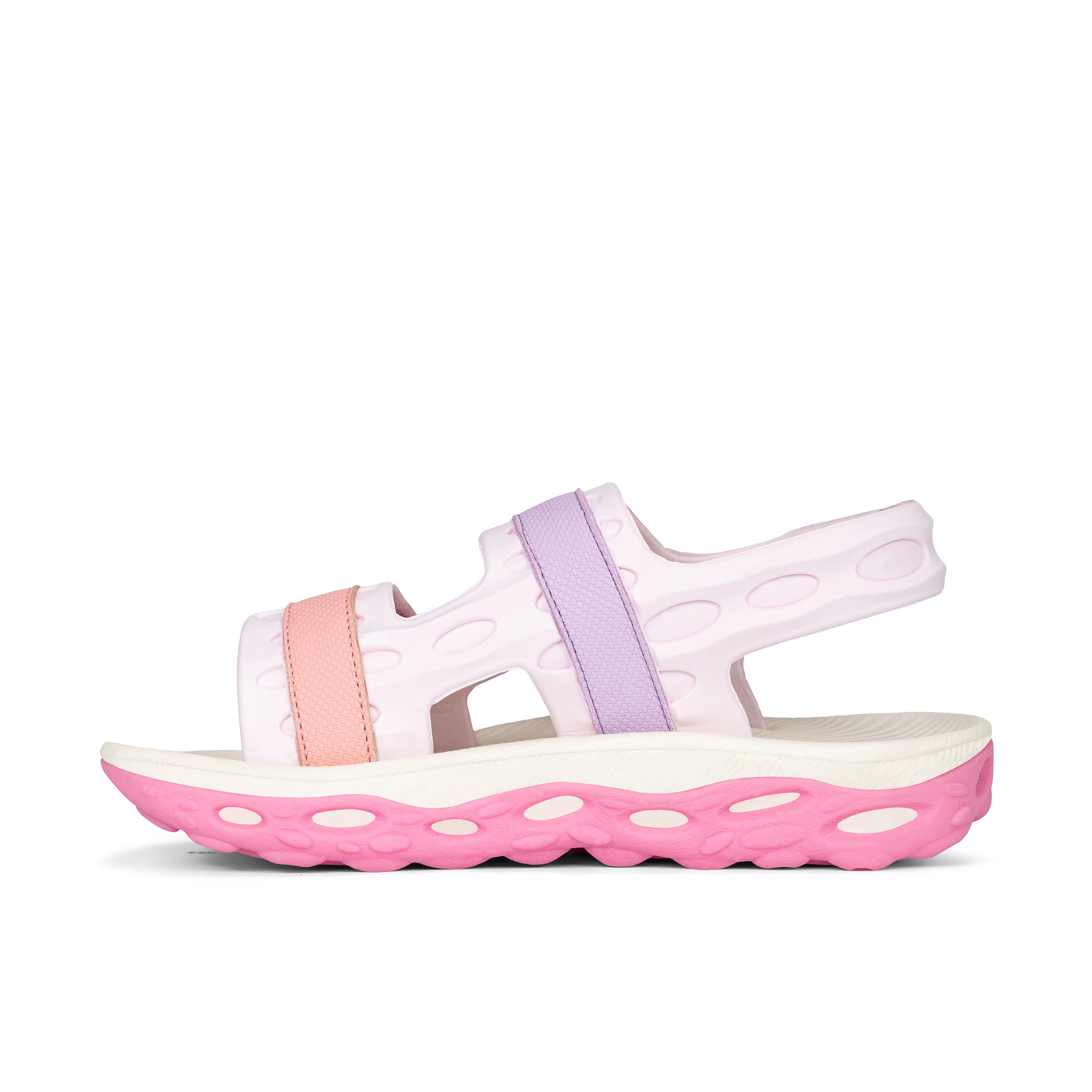 Hut Ultra Sandal - Big Kid Pink/Rainbow - Image 3