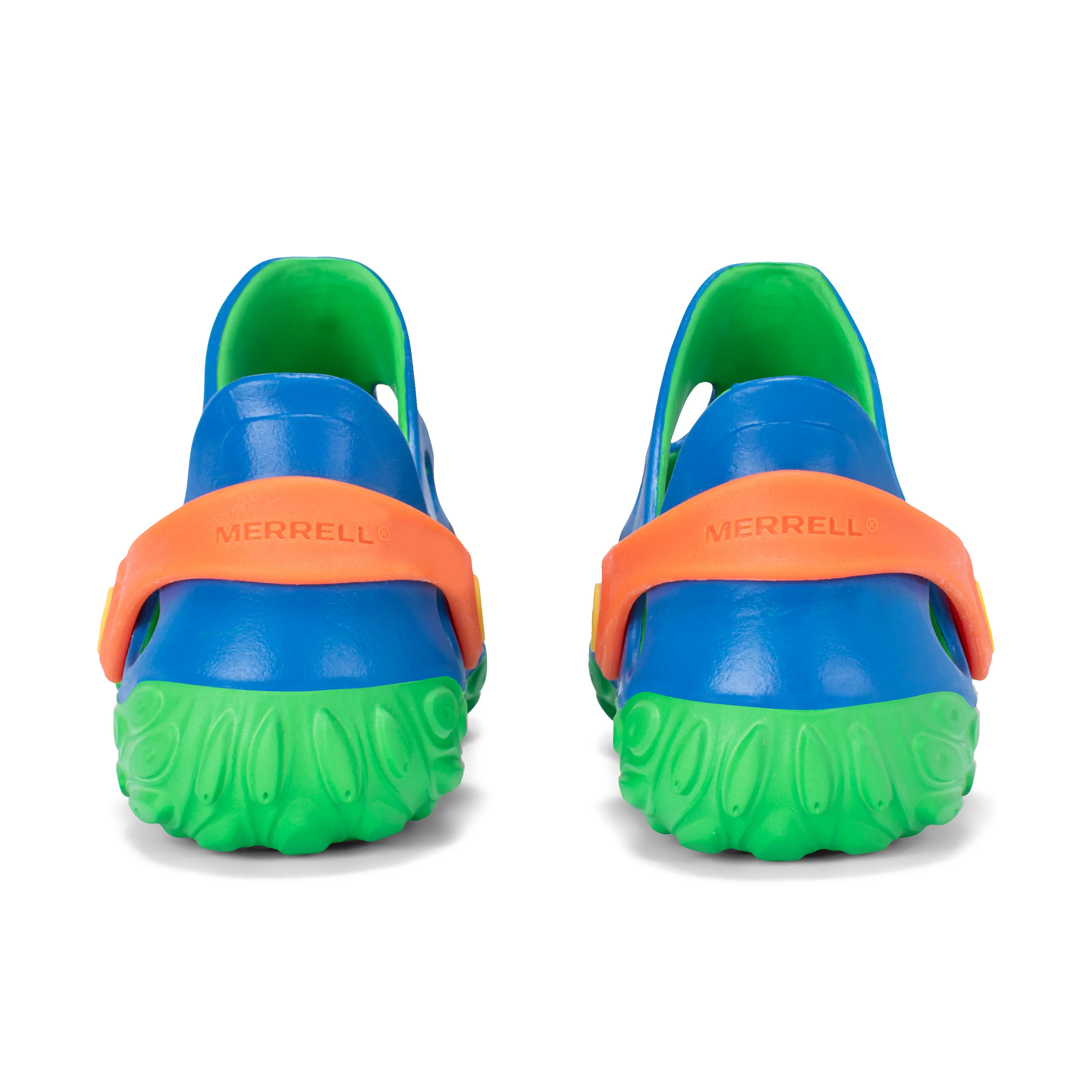 Hydro Moc Sandal - Big Kid Blue/Green/Orange - Image 4