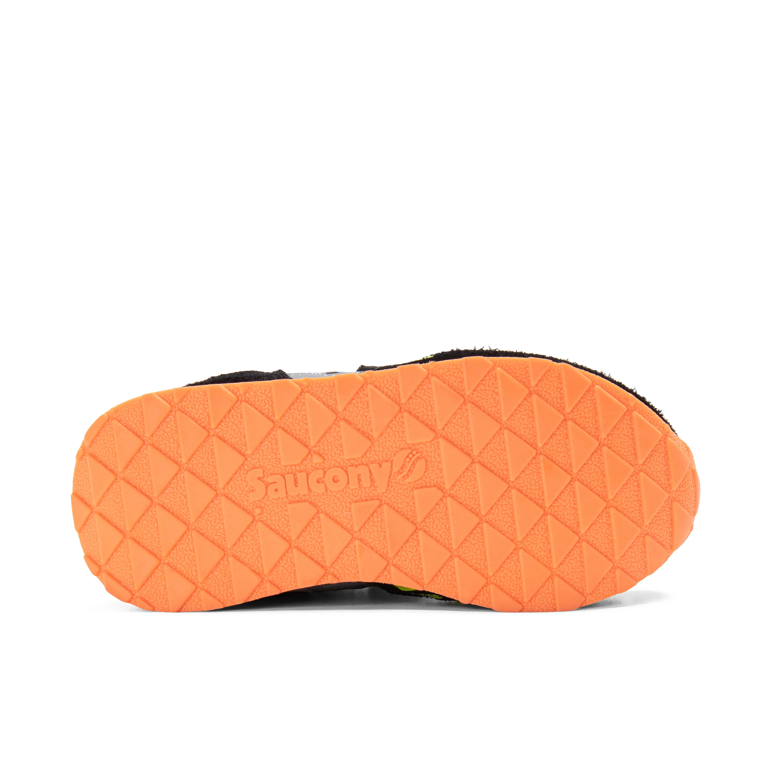 Jazz Hook & Loop Sneaker - Big Kid Black/Lime - Image 5