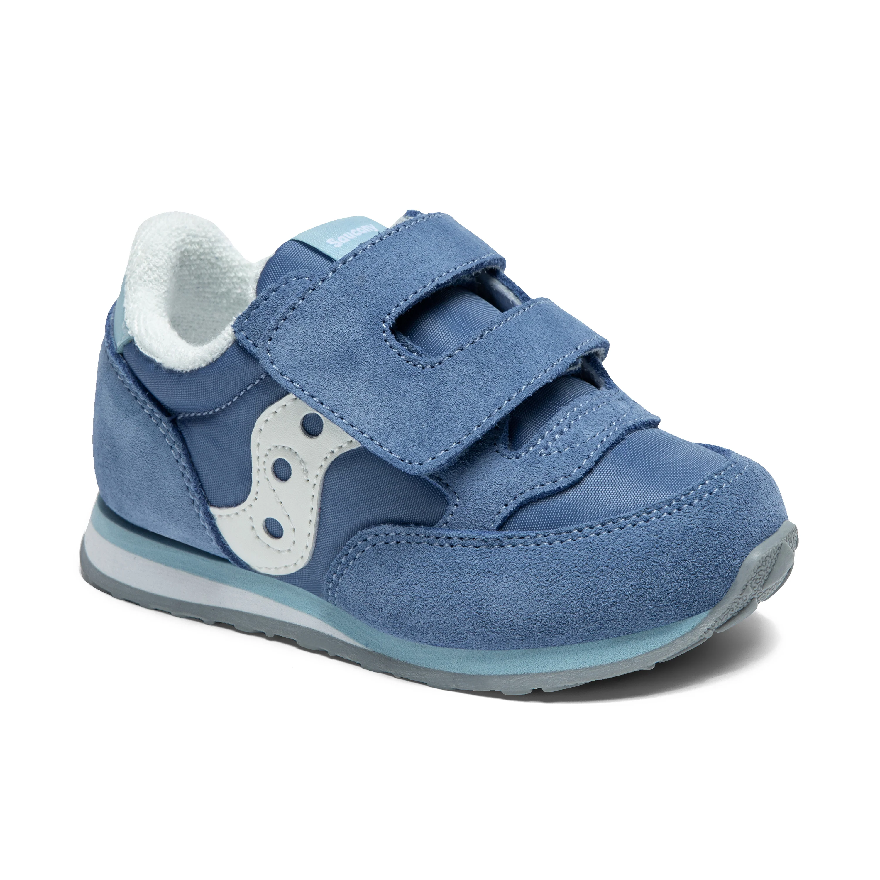 Jazz Hook & Loop Sneaker - Big Kid Blue - Image 7