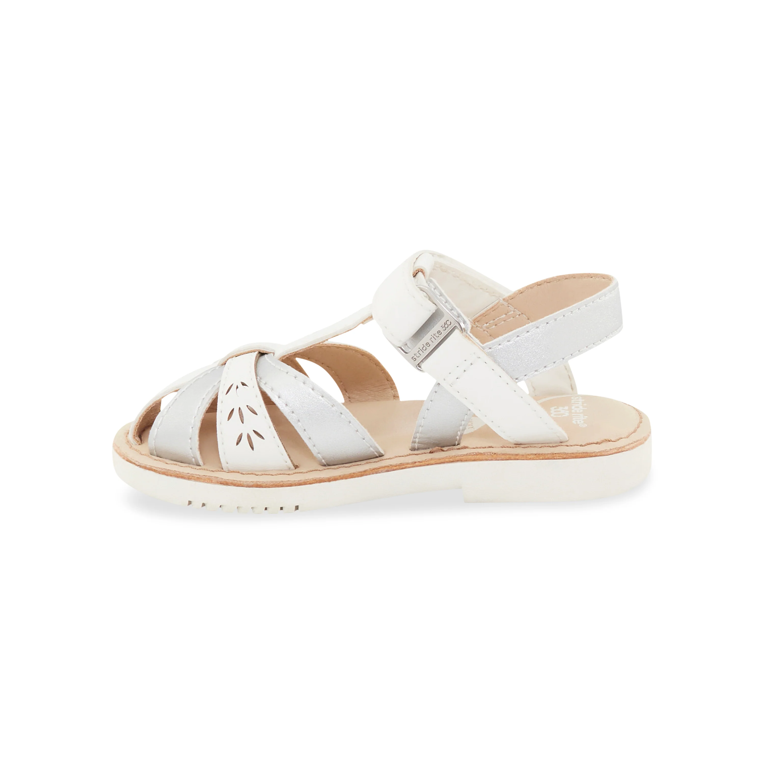 Kehlani Sandal - Big Kid White - Image 7