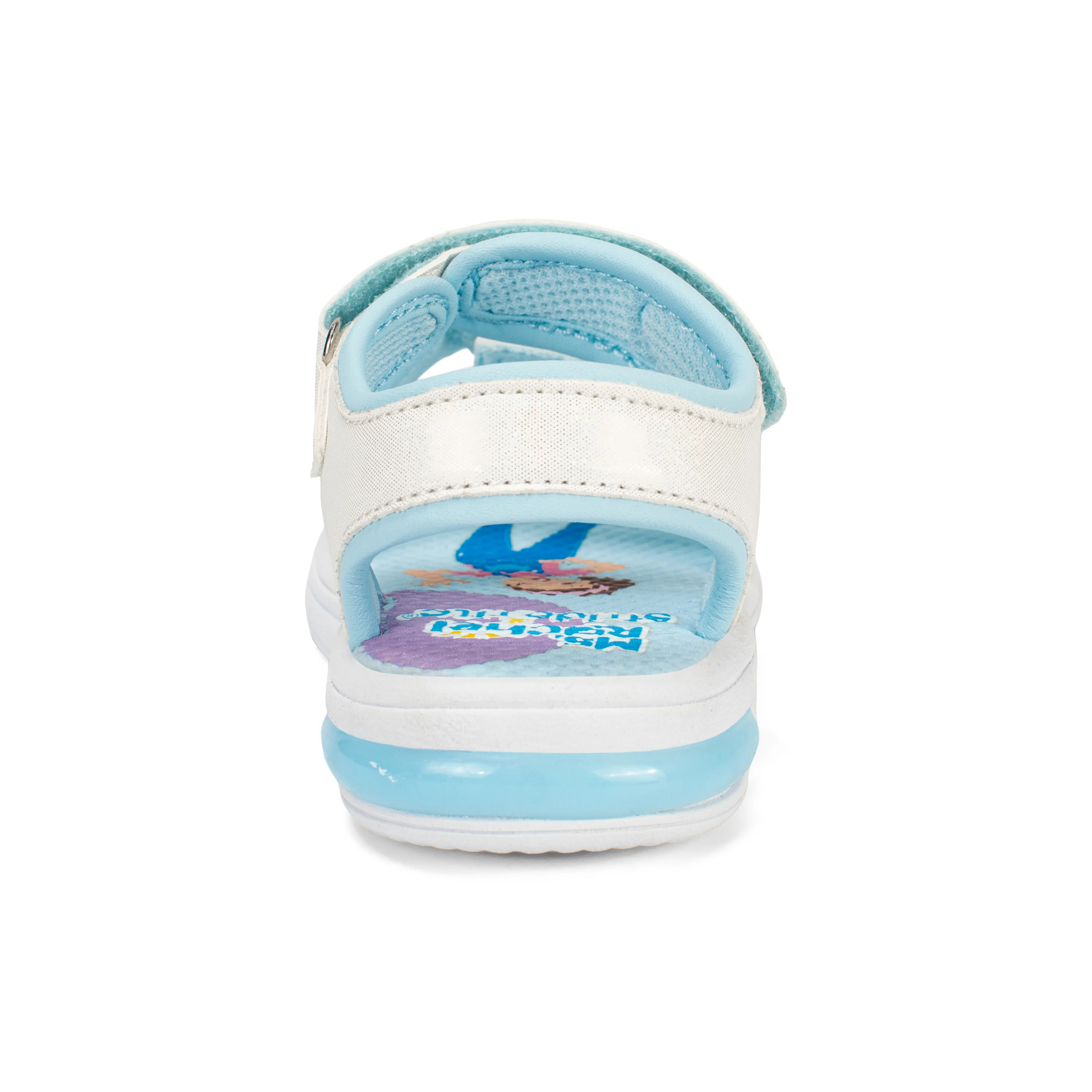 Light Up Bow Sandal - Little Kid White - Image 3