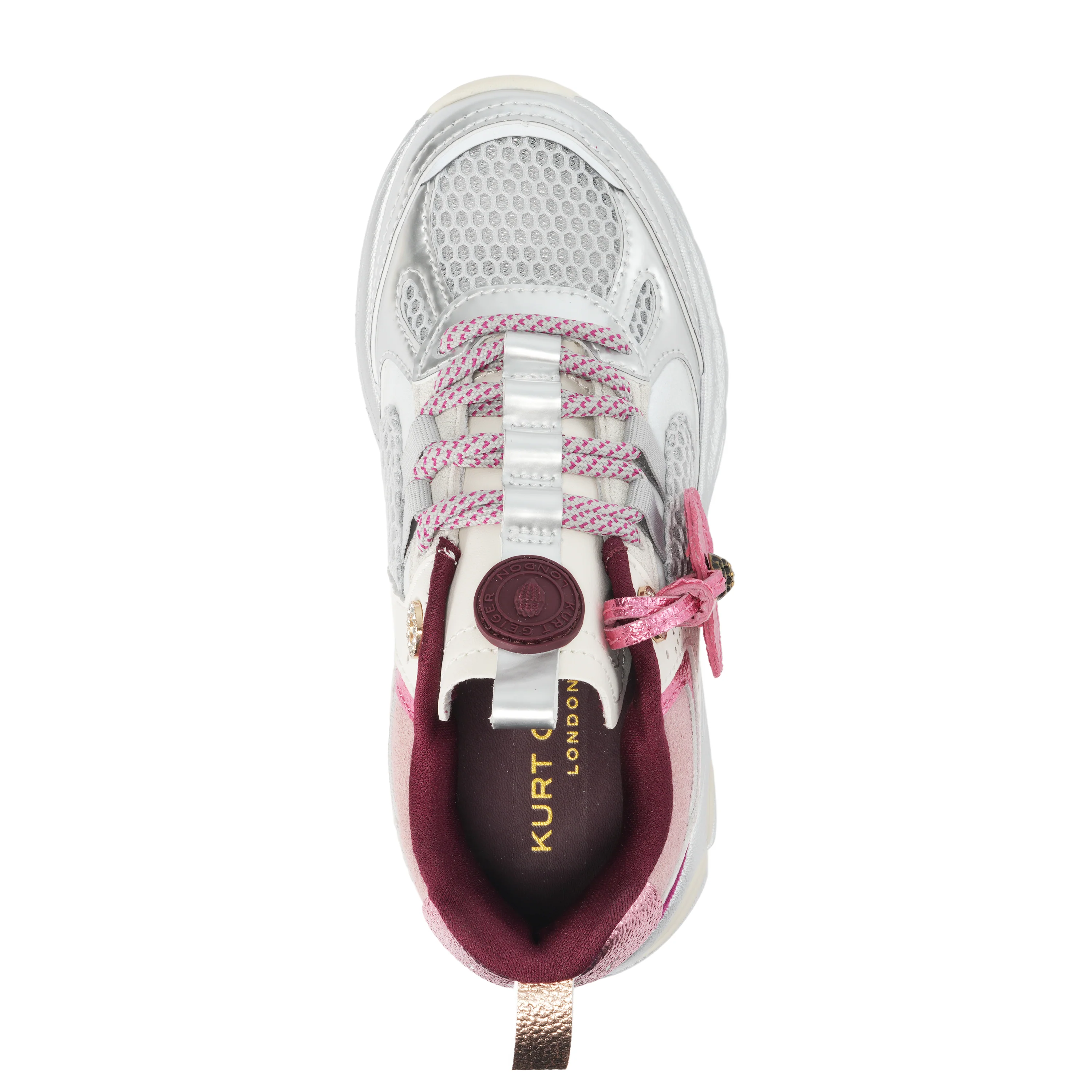 Mini Kurt Runner  - Big Kid Pink/Silver - Image 5