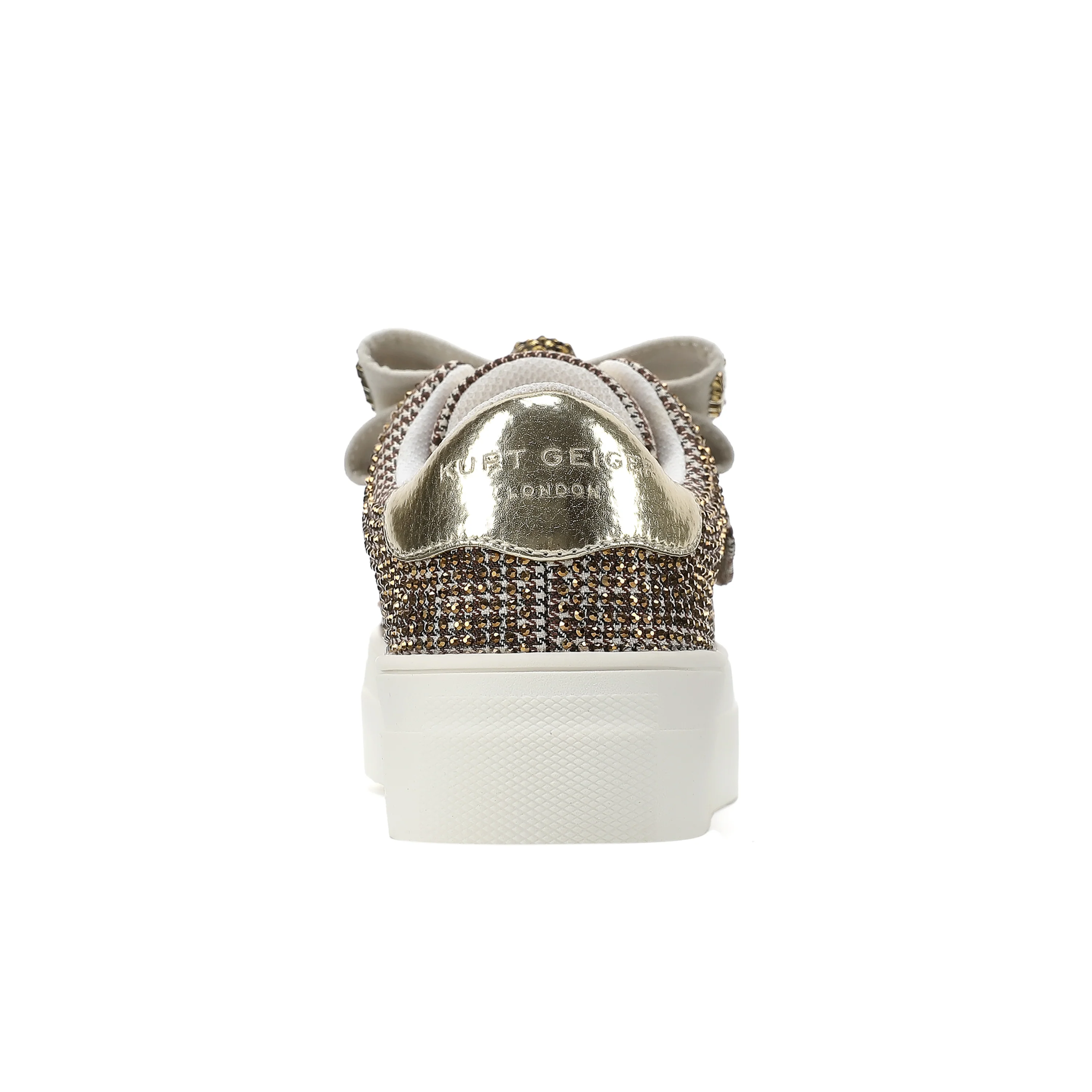 Mini Laney  Bow Sneaker  - Little Kid Beige - Image 3