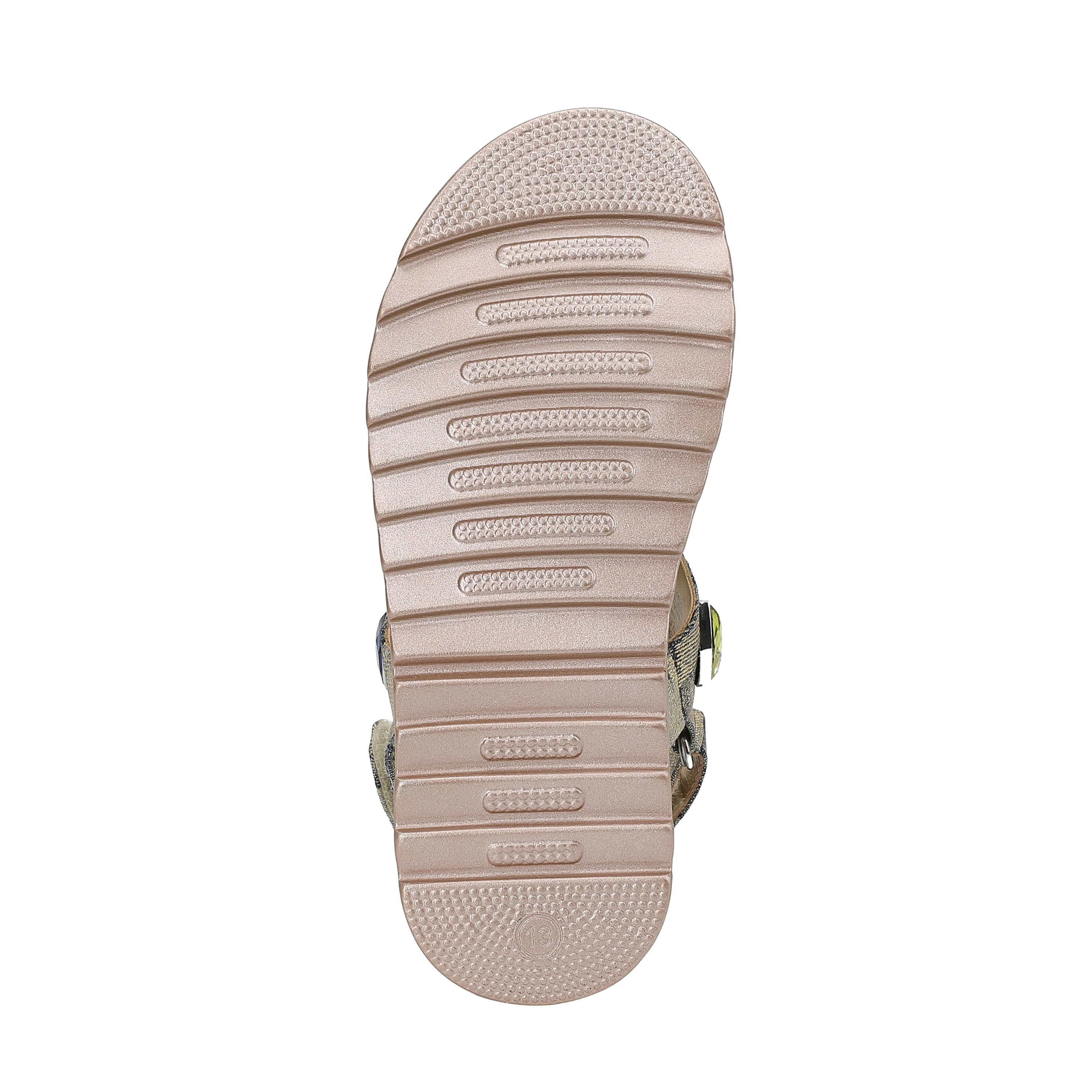 Mini Orson Hearts Sandal  - Big Kid Gold - Image 6