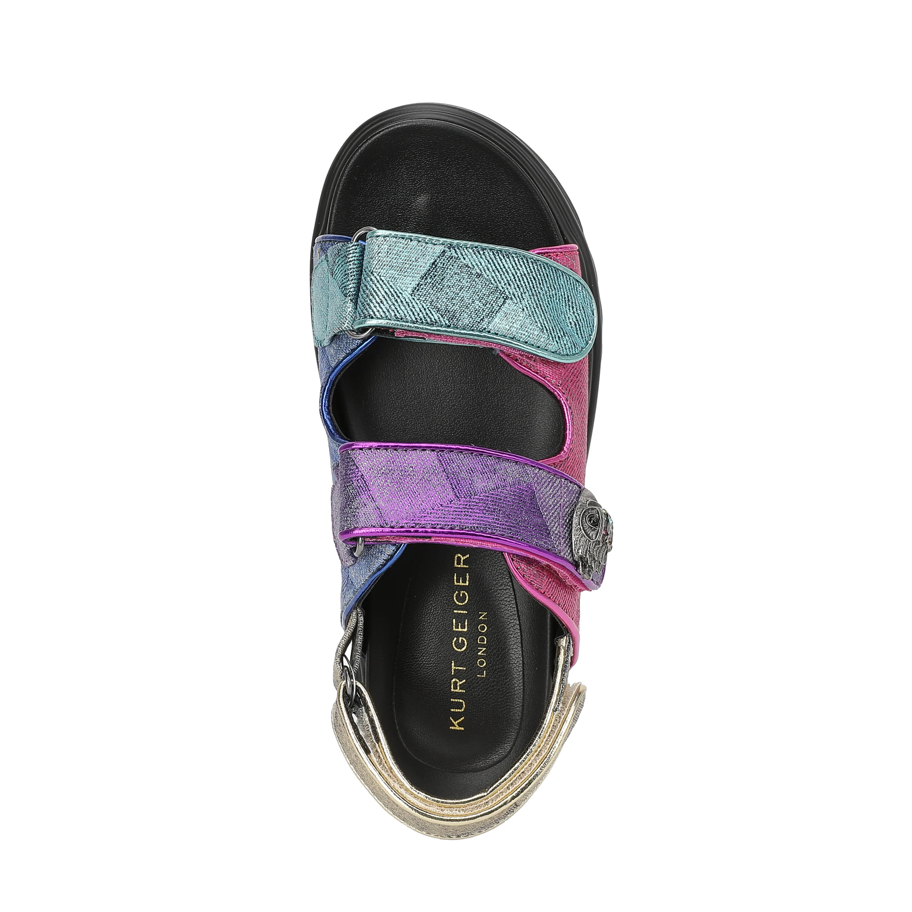 Mini Orson Sandal  - Big Kid Denim/Multi - Image 3