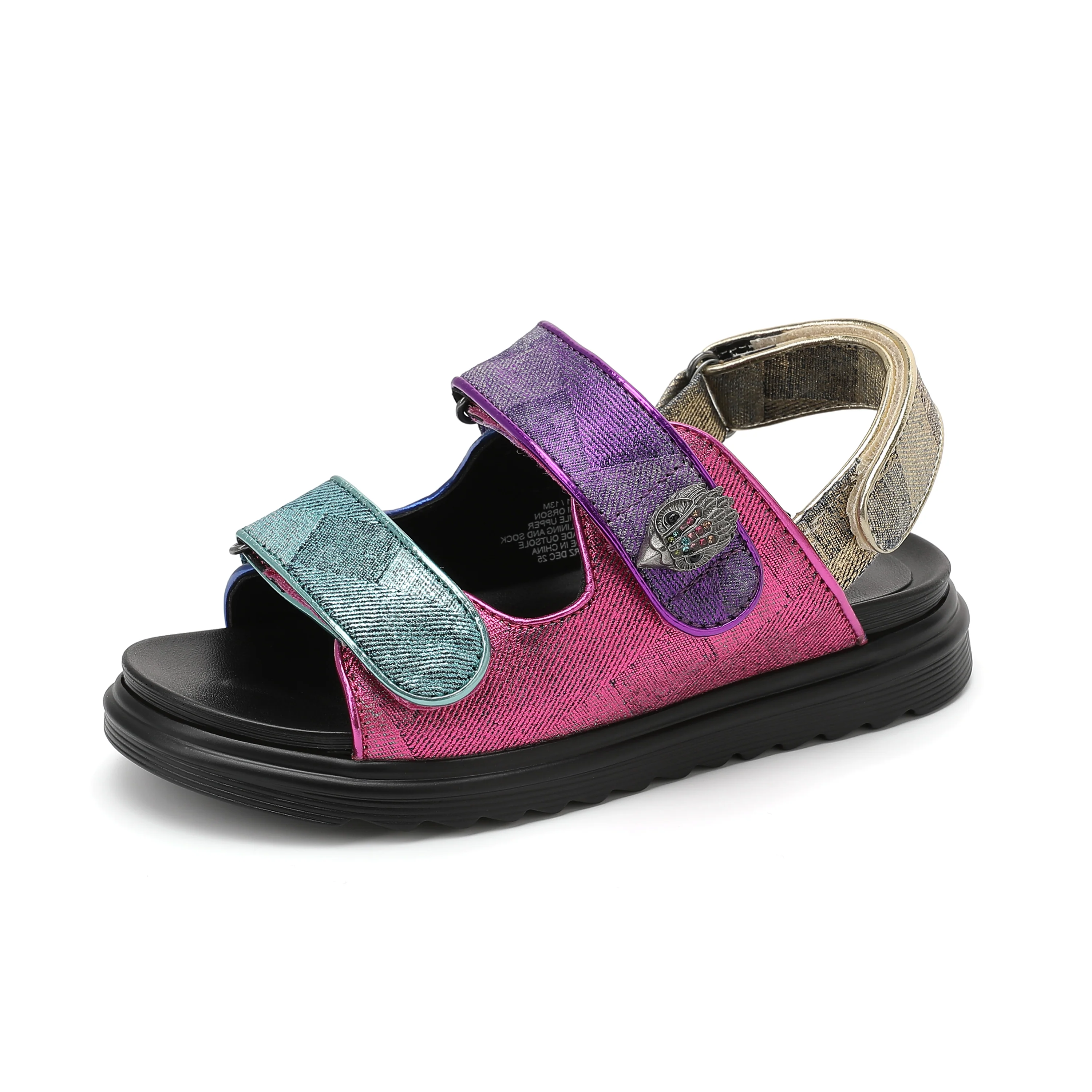 Mini Orson Sandal  - Big Kid Denim/Multi - Image 4