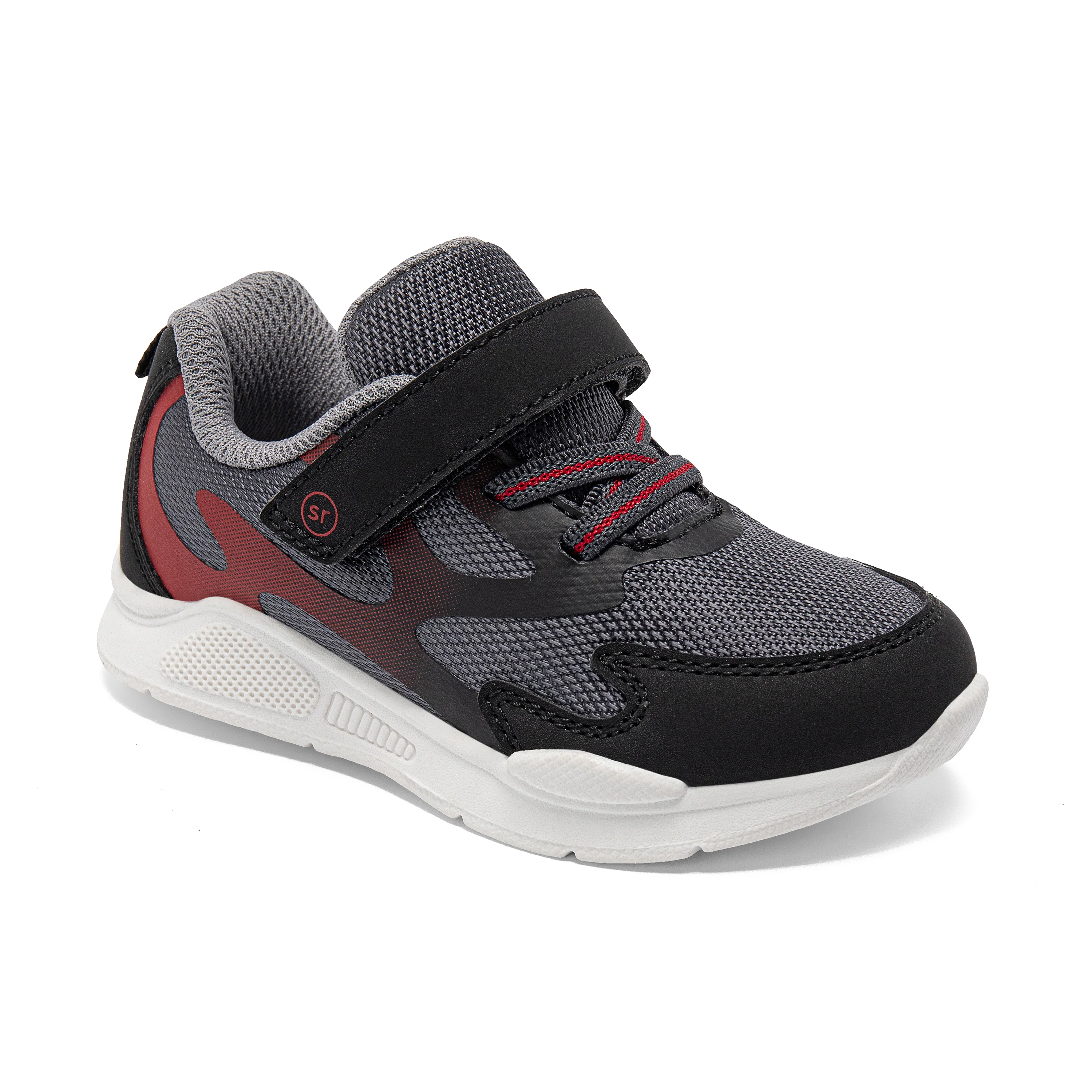Ridley Sneaker - Little Kid Black/Red - Image 2