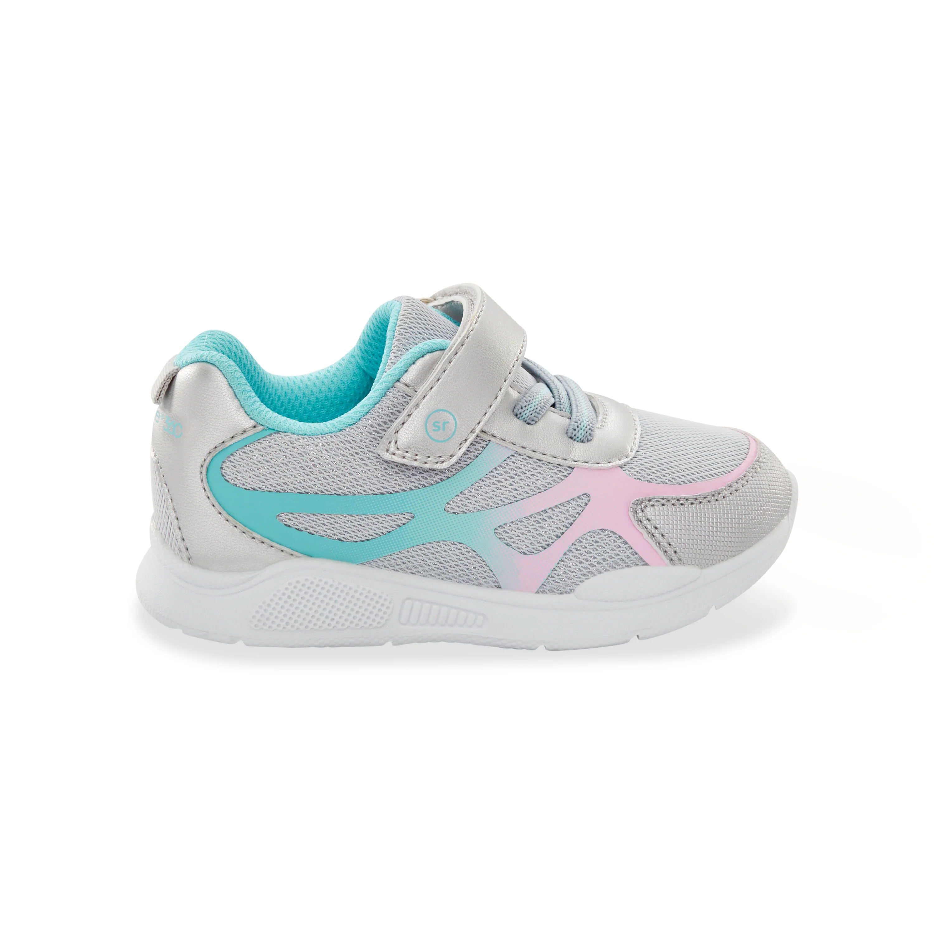 Ryne Sneaker - Big Kid Silver